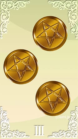 ペンタクル3の逆位置