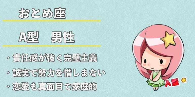 乙女座 おとめ座 A型男性の性格 恋愛傾向 相性 運勢は 無料占いcoemi コエミ 乙女座 おとめ座 A型男性の性格 恋愛傾向 相性 運勢は 無料占いcoemi コエミ